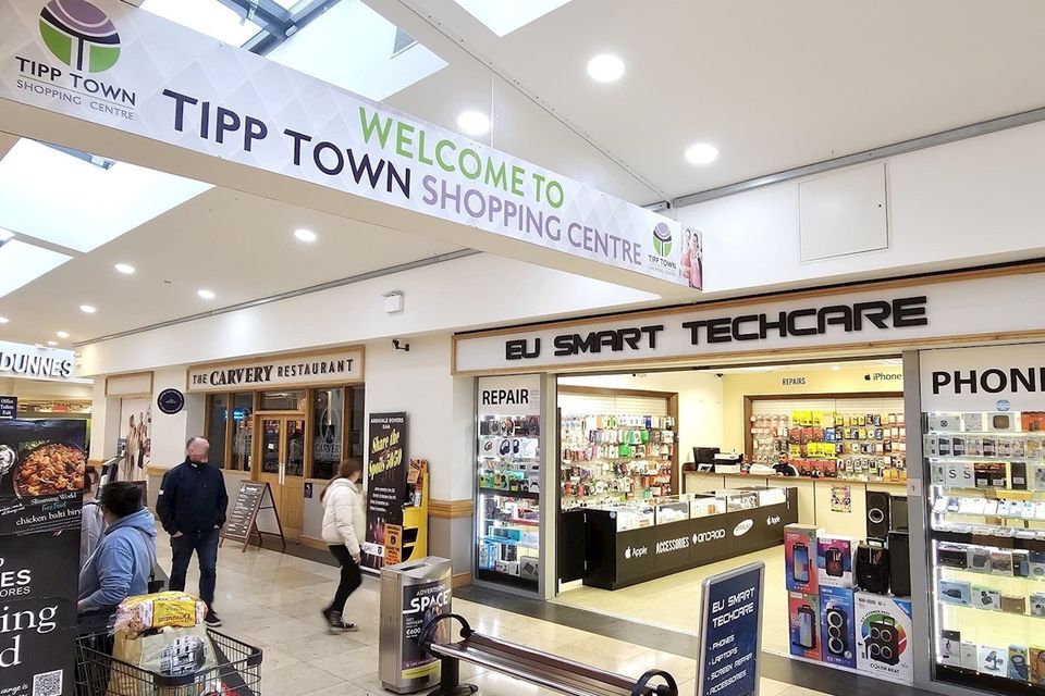 The Tipp Town Shopping Centre located on the Limerick Road on the outskirts of the town, is to be sold on March 21, with a guide price of €1,600,000. 