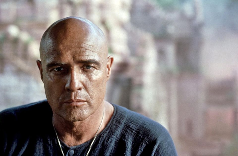 Reclusive madman: Marlon Brando as Colonel Kurtz in Apocalypse Now