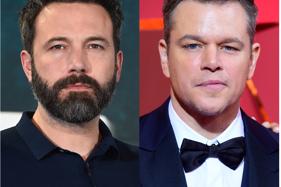 Matt Damon and Ben Affleck’s production company said it “did not consent” to a monologue from its film Air being used in a new Donald Trump campaign video (PA)