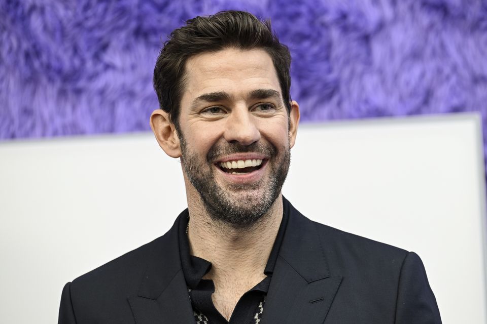 Producer-director-writer John Krasinski attends the premiere of Paramount Pictures’ IF at the SVA Theatre in New York (Evan Agostini/Invision/AP)