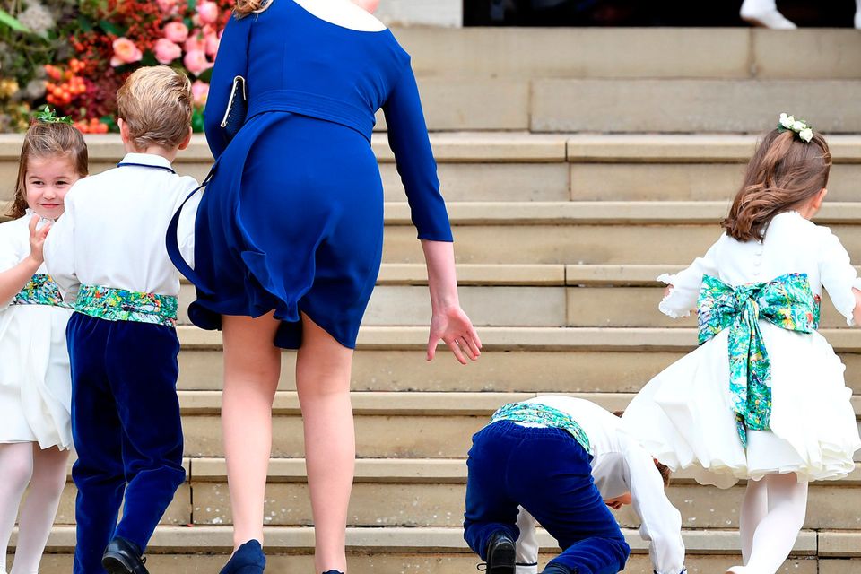 Prince George and Princess Charlotte Lead the Royal Wedding 2018