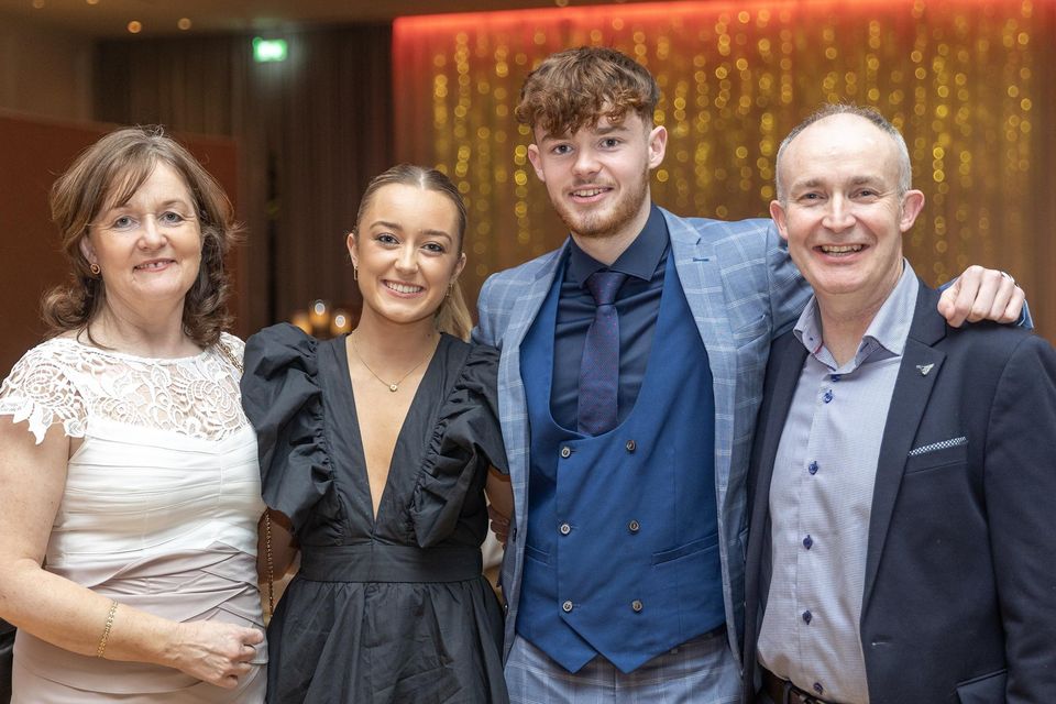 Carmel, Andrea, Eamon and Adrian Flynn attended St. Mary’s GAA Club Dinner Dance.
