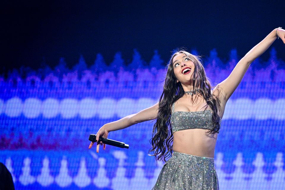 Olivia Rodrigo performs at the 3Arena on April 30, 2024, in Dublin. Photo: Samir Hussein/Getty Images for LIVE Nation