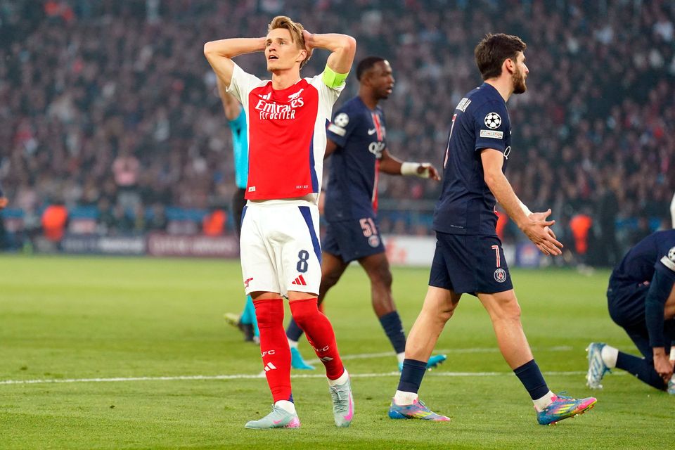 PSG end Arsenal's European dream to reach Champions League Final