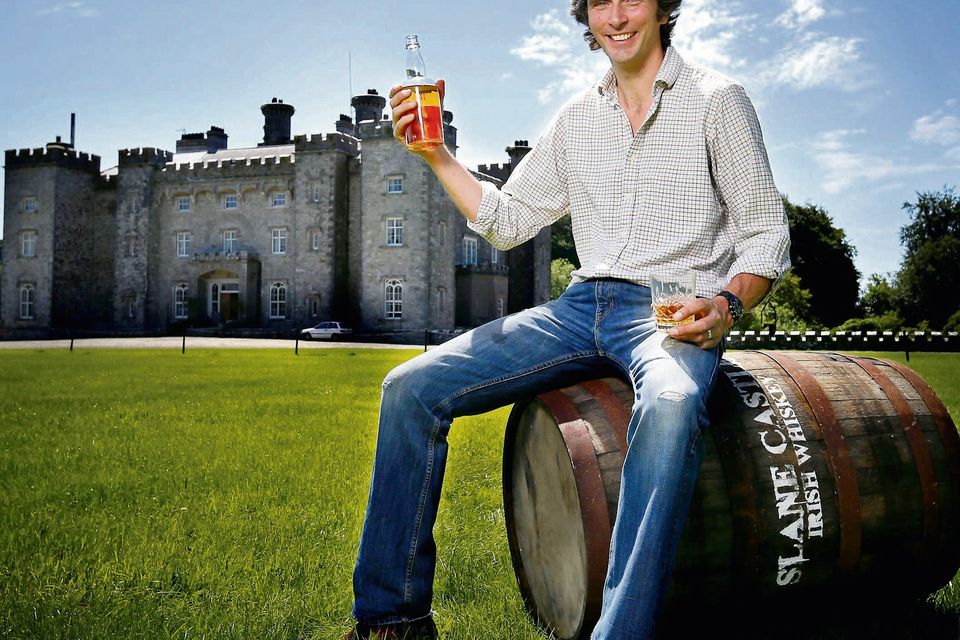 Alex Mount Charles, Managing Director Slane Castle Whiskey pictured outside Slane Castle