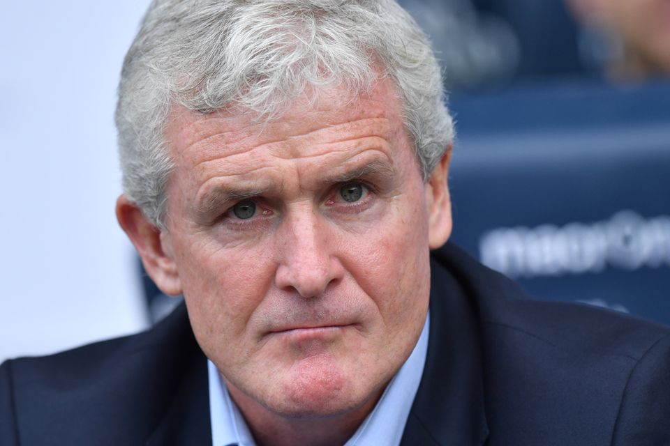 Stoke manager Mark Hughes, pictured, hopes to sign Jese Rodriguez