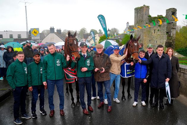 In pictures: Willie Mullins’ Grand National hero I Am Maximus takes the plaudits at homecoming in Leighlinbridge