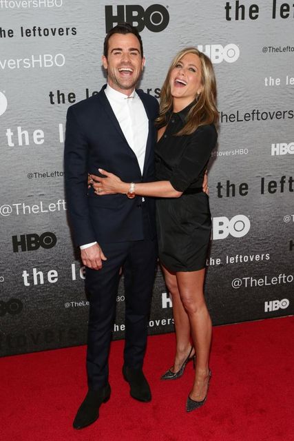 Jennifer Aniston and Justin Theroux