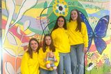 thumbnail: Maria McGlynn, Aoibheann Brennan Grennan, Ava Finneran and Shauna Nolan have been the driving forces behind a nationwide 'Go Yellow' fundraiser that has raised thousands of euro for Temple Street, Crumin Children’s Hospital and The National Maternity Hospital (NMH) on Dublin's Holles Street.