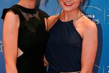thumbnail: 24 October 2014; Rebecca Trappe and Deirbhile Ni Chaolain, from Monaghan, at the GAA GPA All-Star Awards 2014, sponsored by Opel, in the Convention Centre, Dublin. Picture credit: Paul Mohan / SPORTSFILE