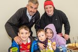 thumbnail: TJ Carter and Pamel Maher with kids Max, Tadhg and AJ.