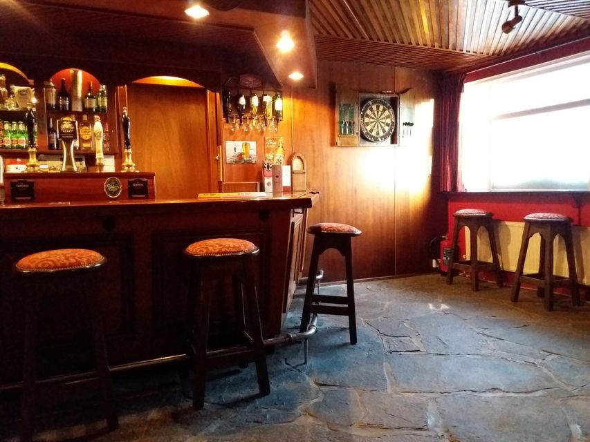 Conroy's old pub... "a bar without beer"