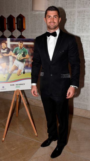 Rob Kearney pictured at The Zurich IRUPA Rugby Players Awards 2016 at the Doubletree Hilton, Dublin, Ireland - 04.05.16. Pictures: Cathal Burke