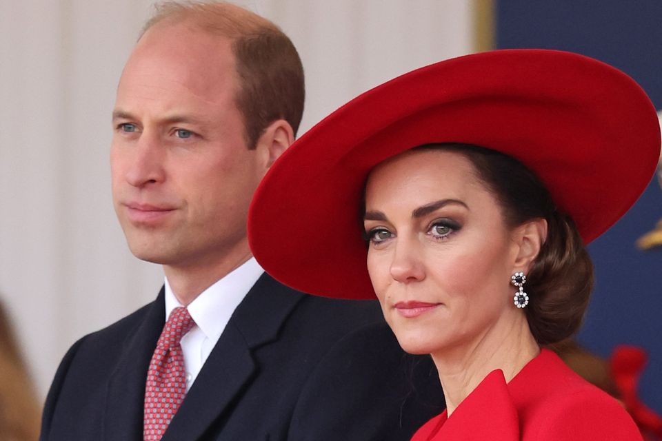 Le prince et la princesse de Galles (Chris Jackson/PA)