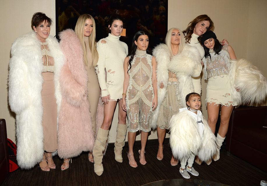 Caitlyn with the Kardashian clan