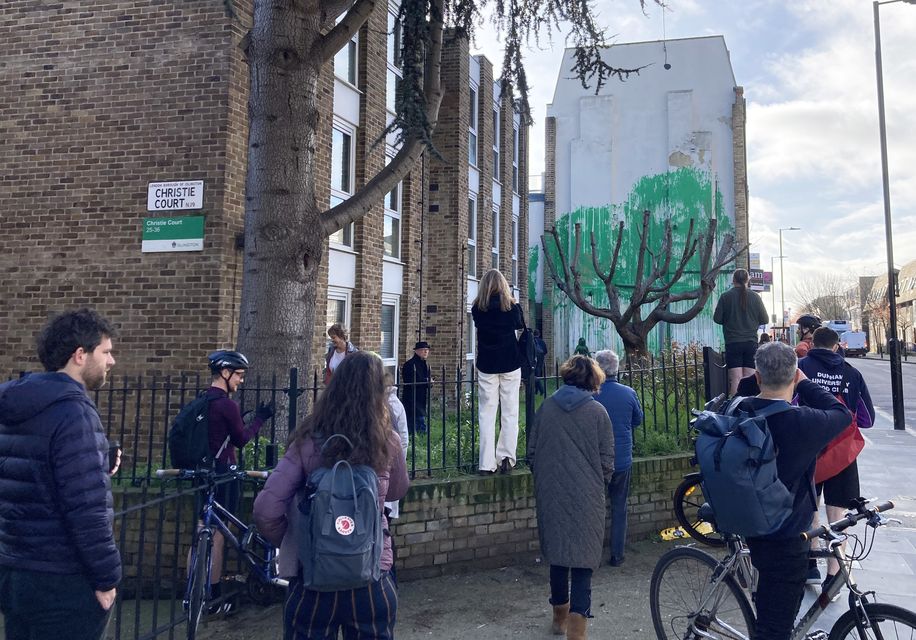 Banksy confirms new mural in north London as locals ‘delighted’ street artist chose their area for latest piece