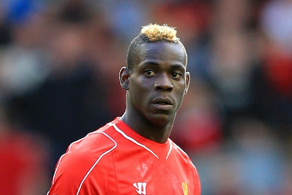 Liverpool's Mario Balotelli, pictured, is not bound for Juventus, according to coach Massimiliano Allegri