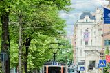 thumbnail: A tram in Gothenburg
