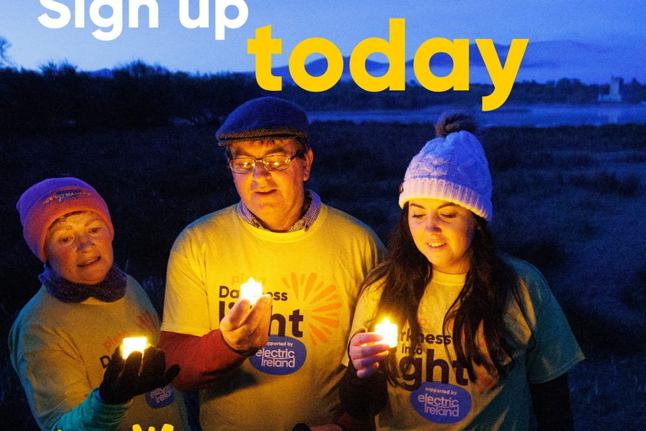 Sligo to host three Darkness into Light events Irish Independent