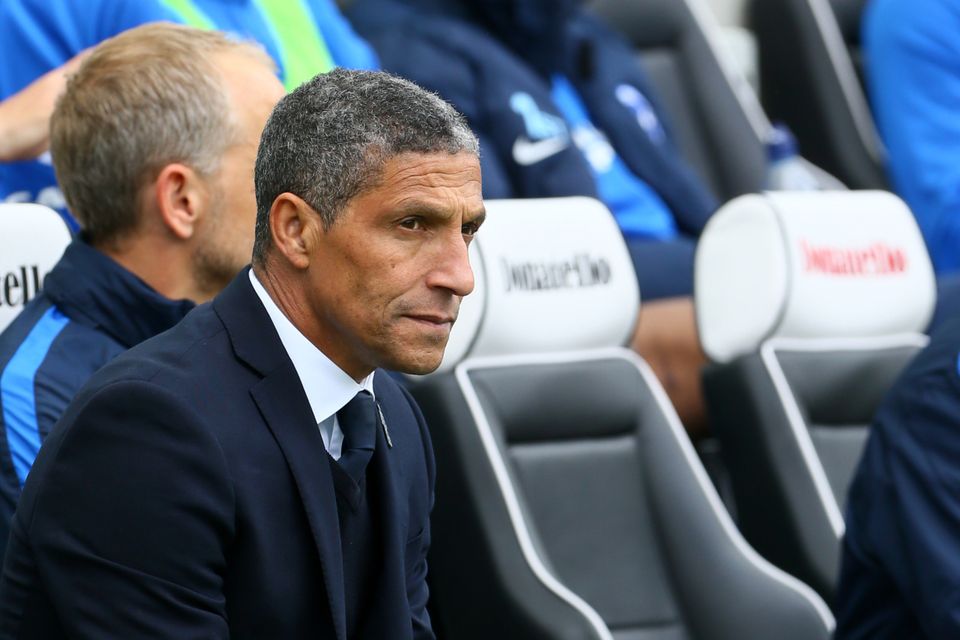 Brighton boss Chris Hughton is looking to add to West Ham's problems
