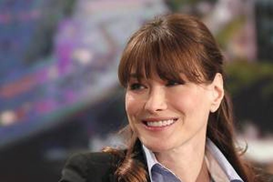 carla bruni and baby grow up