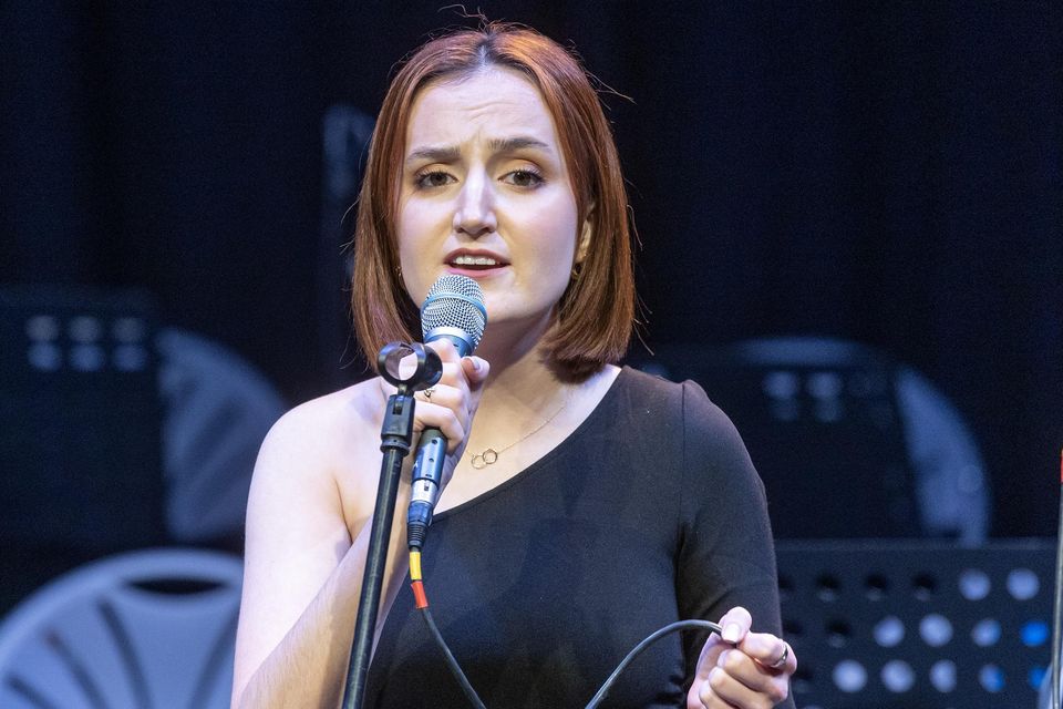 Niamh Keaveney performed at 'A Night for Stan' at the Hawk's Well Theatre.