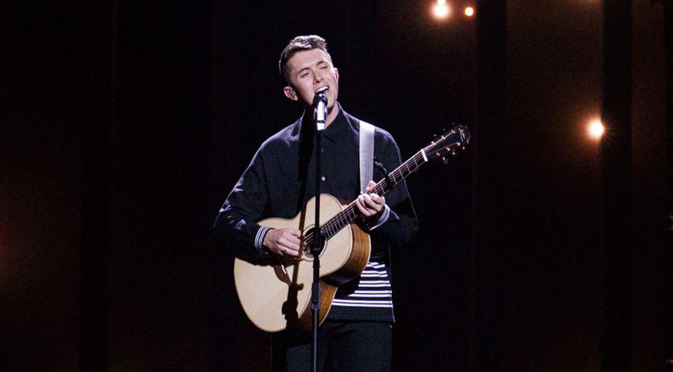 Ryan O’Shaughnessy rehearsing yesterday.  Photo: Andres Poveda Photography