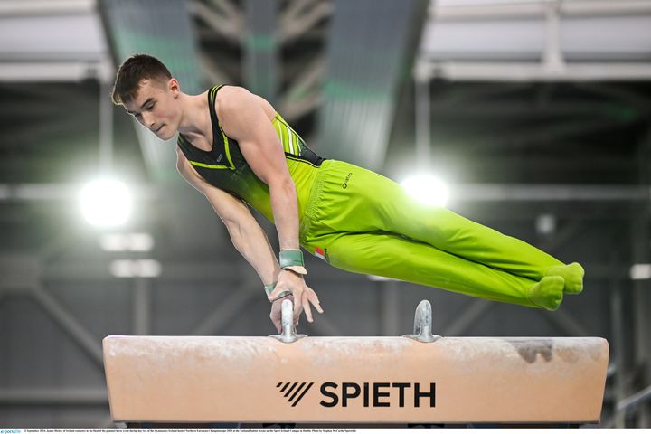 ‘I can compete with these people’ –Gymnast James Hickey talks belonging on the world stage