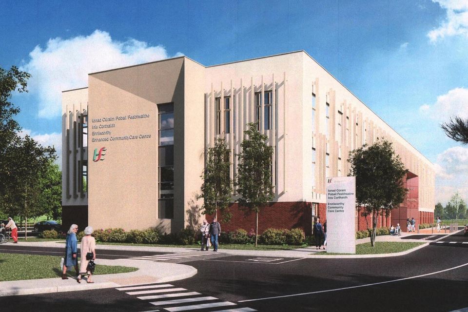 The proposed entrance to the Enhanced Community Care Centre