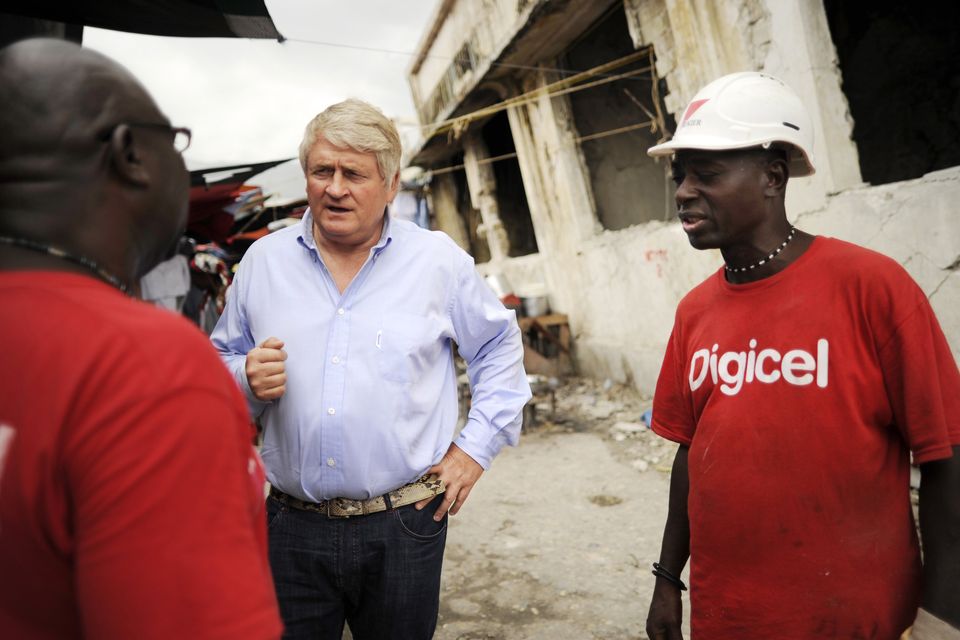 Denis O'Brien retains a 10pc stake in Digicel and a seat on the new nine-member board of directors. Photo: Getty