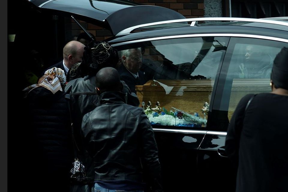 Josh Itseli was laid to rest in Dublin today