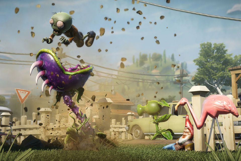 You can dig it: Plants battle zombies Call of Duty style