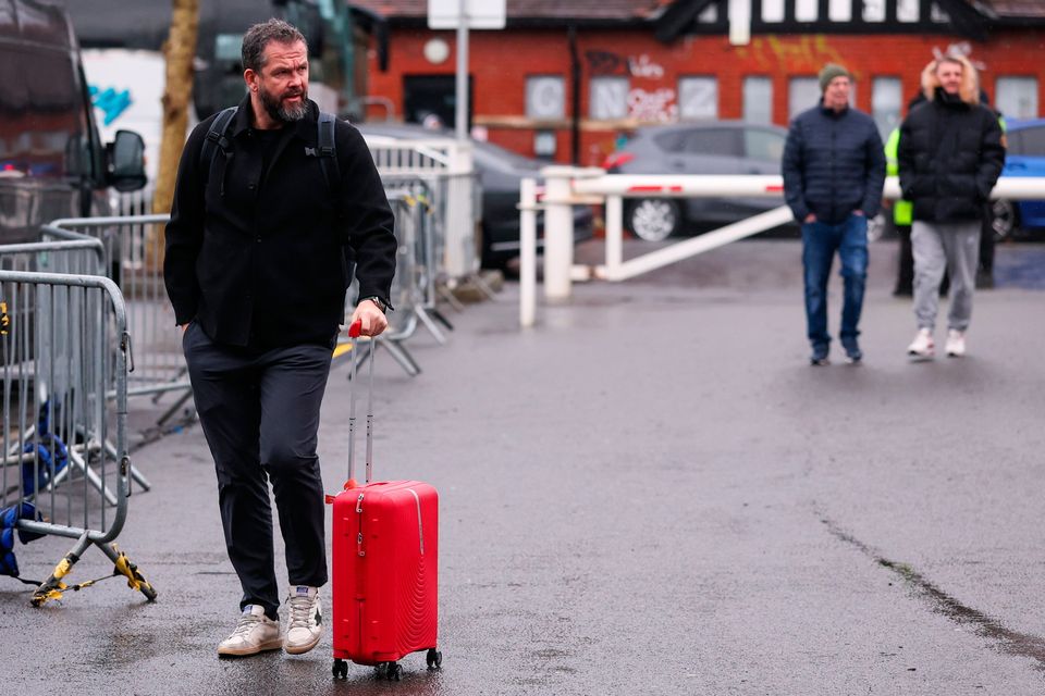 Travelling light: Andy Farrell is due to announce his Lions squad for the tour to Australia on Thursday. Photo: Sportsfile