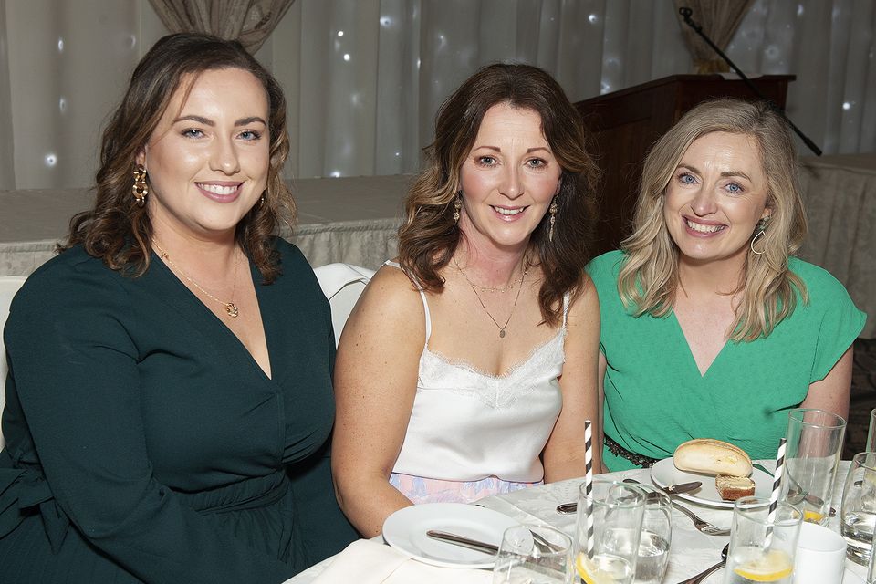 Mary Redmond, Gail Redmond and Marian Kavanagh attended the Gorey Community School's teachers retirement function in the Amber Springs on Friday evening. Pic: Jim Campbell