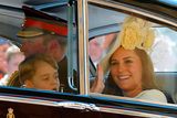 thumbnail: The Duke and Duchess of Cambridge and Prince George leave St George's Chapel at Windsor Castle for the wedding of Meghan Markle and Prince Harry in Windsor, Britain, May 19, 2018. Gareth Fuller/Pool via REUTERS