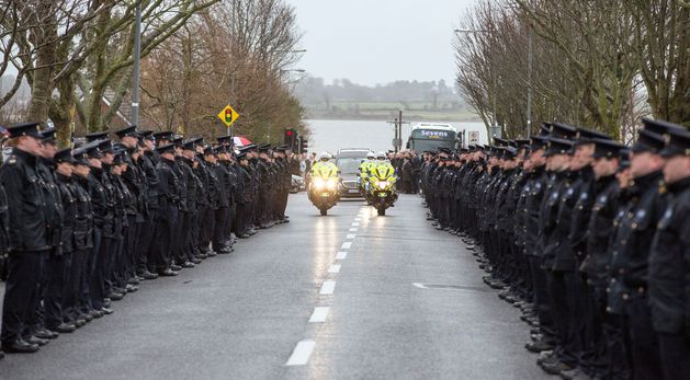 'As a garda, he stood out' - Hundreds form guard of honour at funeral ...