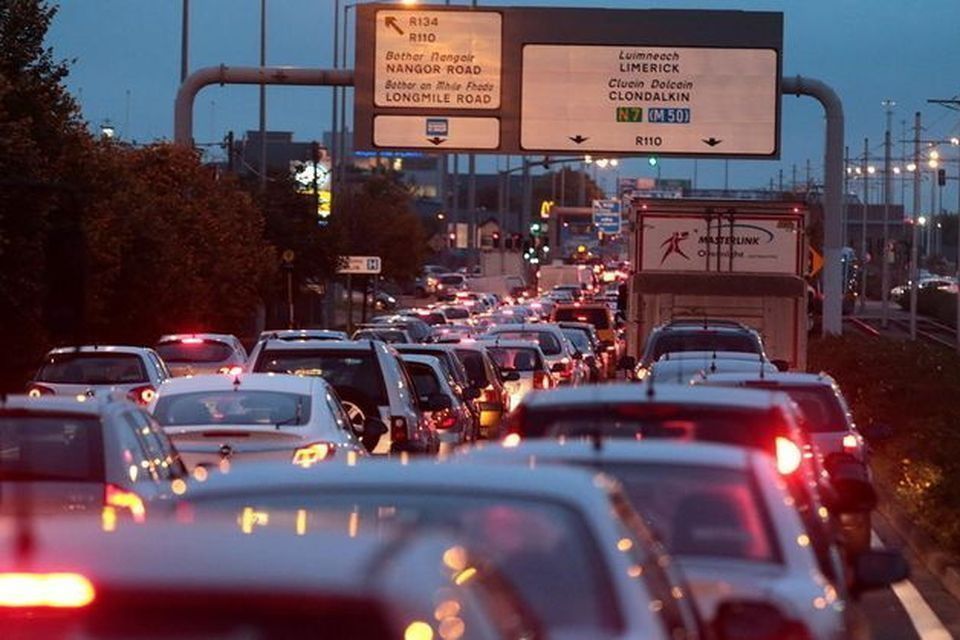 Dublin's M50. Stock image