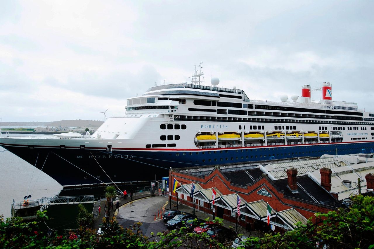 Historic cruise liner port in Cobh welcomes first ship in two