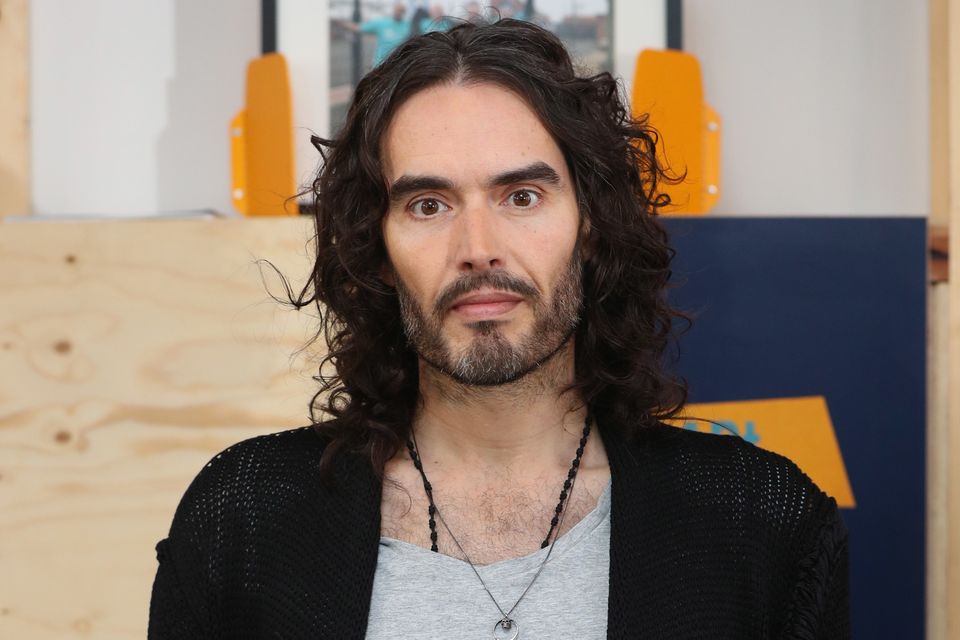 Russell Brand says he felt ‘change transitioned’ during baptism in River Thames (Jonathan Brady/PA)