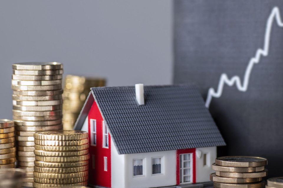Interest rates on mortgages are rising the market.