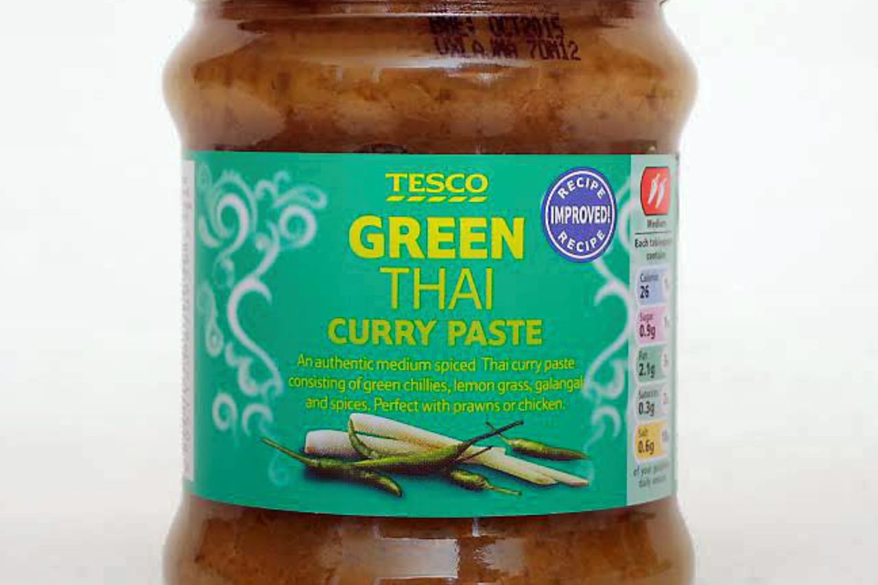 Thai green curry paste hot sale tesco