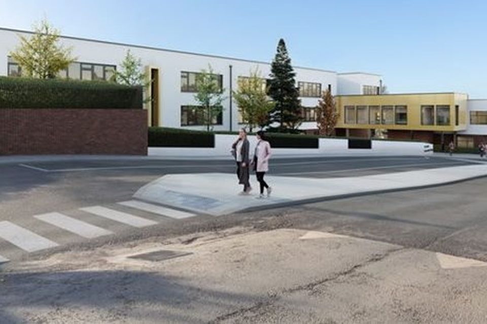 An artist’s impression of the new design for St Kevin’s Community College.