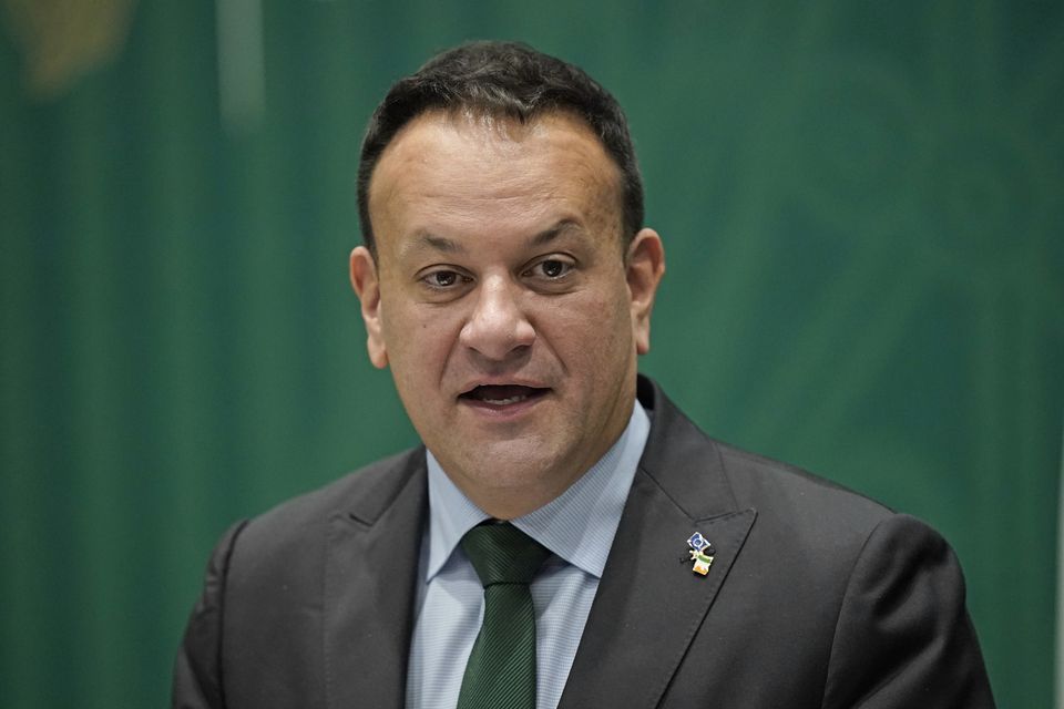 Taoiseach Leo Varadkar.  Fotografía: Niall Carson/PA