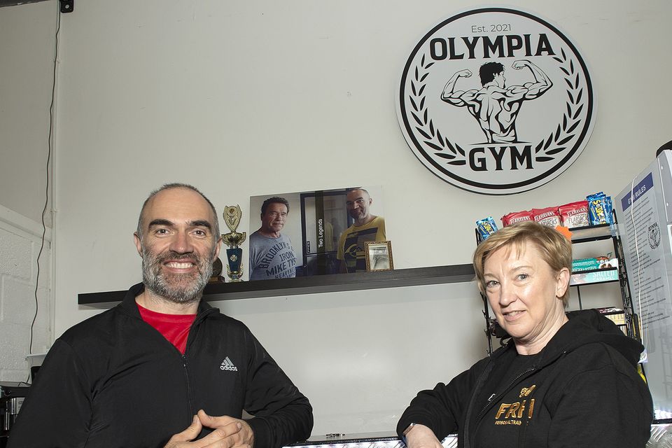 Fiona Robertson Hinble and Marin Kisov Pictured in Olypia Gym in Courtown. Pic: Jim Campbell