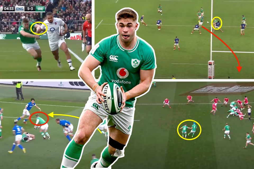 Jack Crowley has firmly established himself as Ireland's leading out-half
