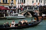 thumbnail: People protest against the introduction of the tourist fee to visit the city of Venice for day trippers in a move to preserve the lagoon city. REUTERS/Manuel Silvestri