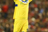 thumbnail: Milan Borjan of PFC Ludogorets Razgrad celebrates after they equalised to make it 1-1 during the UEFA Champions League Group B match between Liverpool FC and PFC Ludogorets Razgrad at Anfield