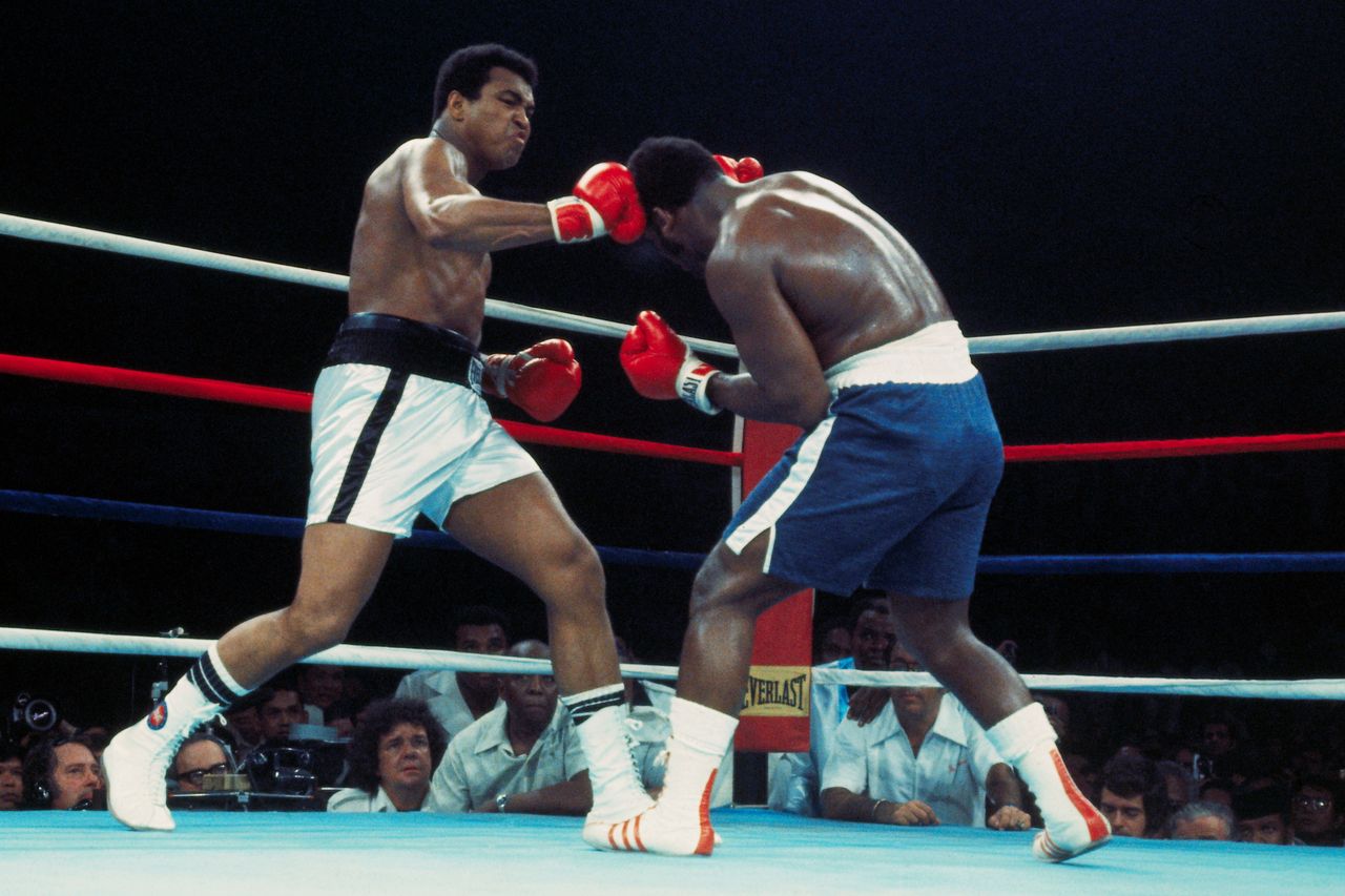 Muhammad Ali’s shorts from 1975 ‘Thrilla in Manila’ bout against Joe ...