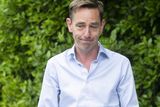thumbnail: Ryan Tubridy photographed outside his home in Dublin today.