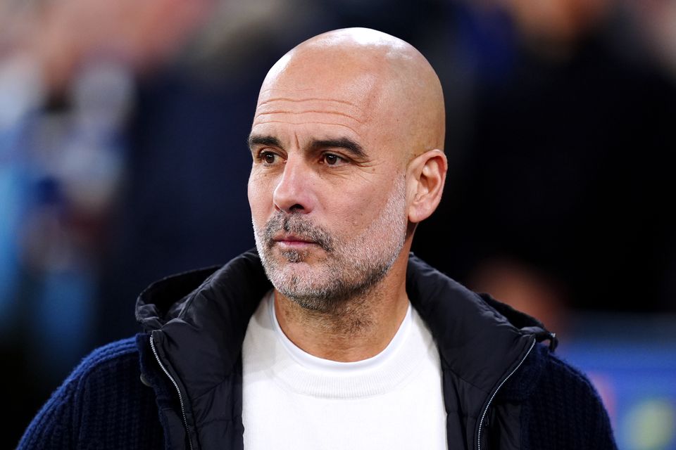 Pep Guardiola (Mike Egerton/PA)